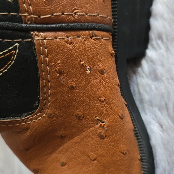 Red Ranch Brown Western Boots, Little Boys Size 6D, Great Condition - Picture 8 of 10